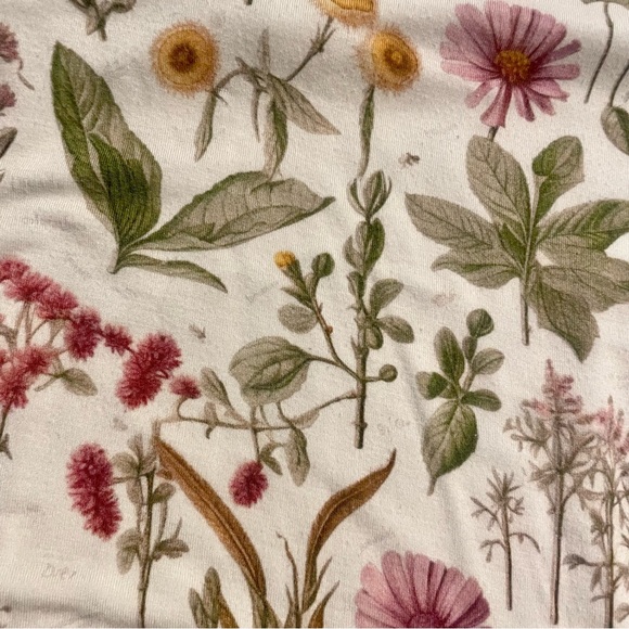 Bunny Knots Velveteen Floral Bamboo Lounge Set - Picture 6 of 10